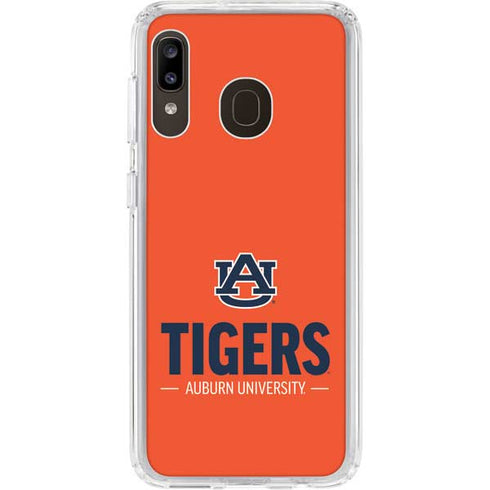 Auburn University Tigers Athletics Galaxy A20 Clear Case